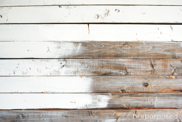 Painting Wood Backdrop
