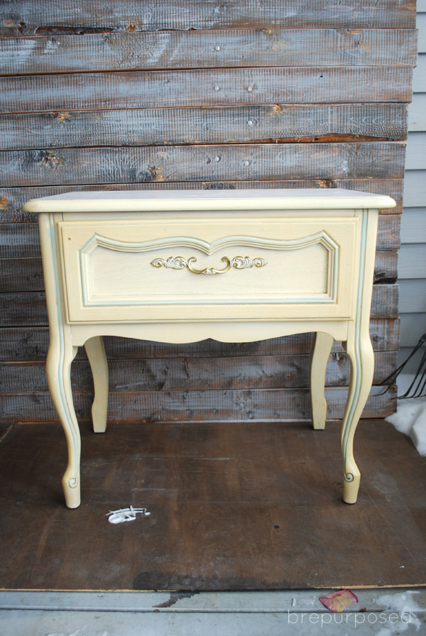 French Provincial Side Table 