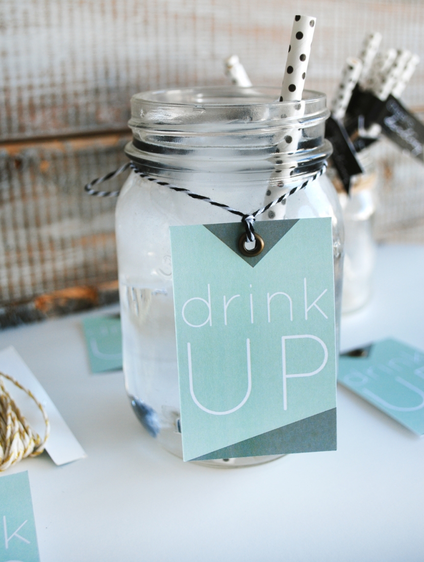 Drink Up Drink Tags