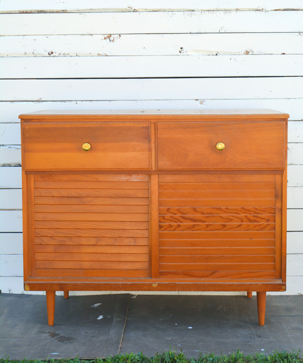 mid century changing table