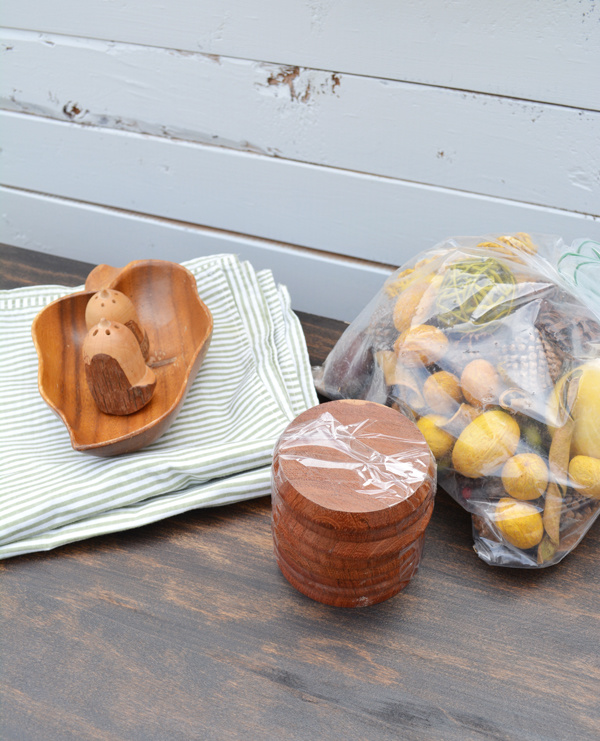 fall tablescape supplies