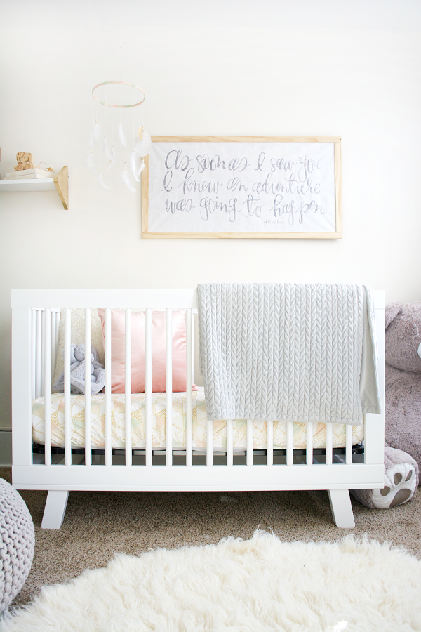 Modern and Chic Nursery Reveal
