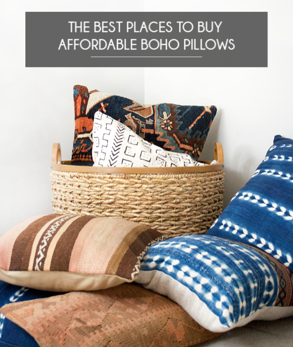 The Best Places To Buy Affordable Boho Pillows