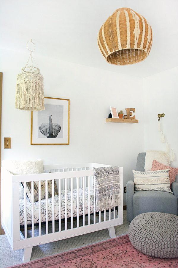 DIY Pendant Light for Nursery