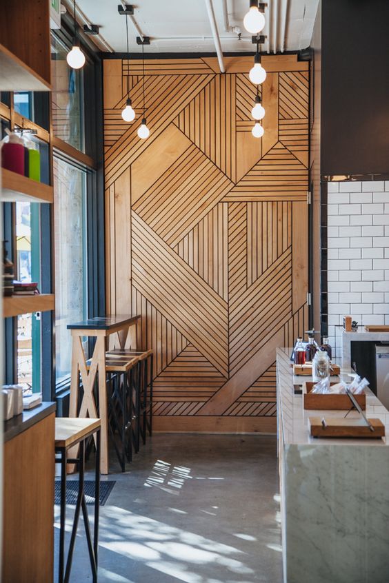 Wood Feature Wall Inspo