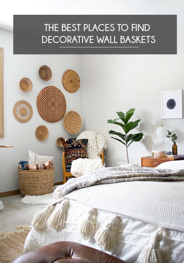 The Best Places To Find Decorative Wall Baskets Brepurposed