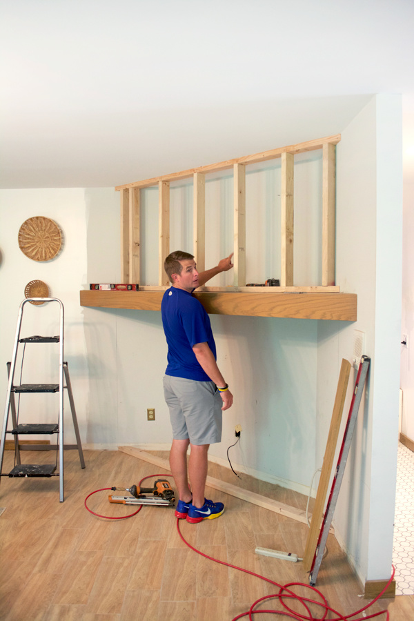 Framing out a Fireplace Wall