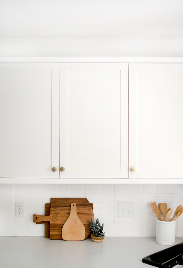 Paint Your Laminate Cabinets, How To Add Cabinet Trim