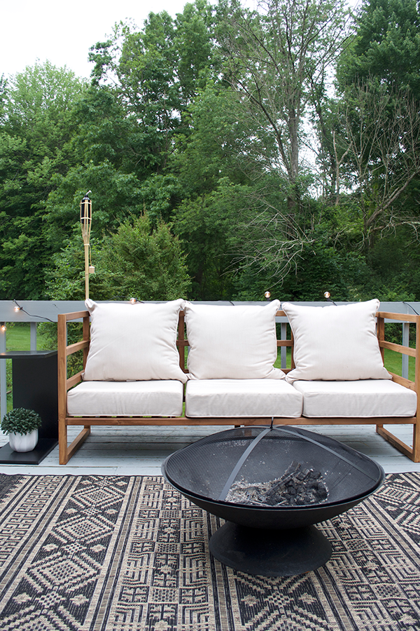 How to Build a Modern Outdoor Sofa