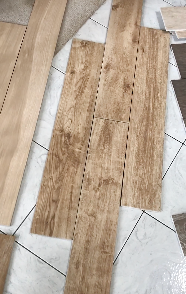 wood look tile options for your floors
