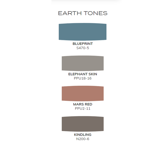 Behr Earth Tones Palette