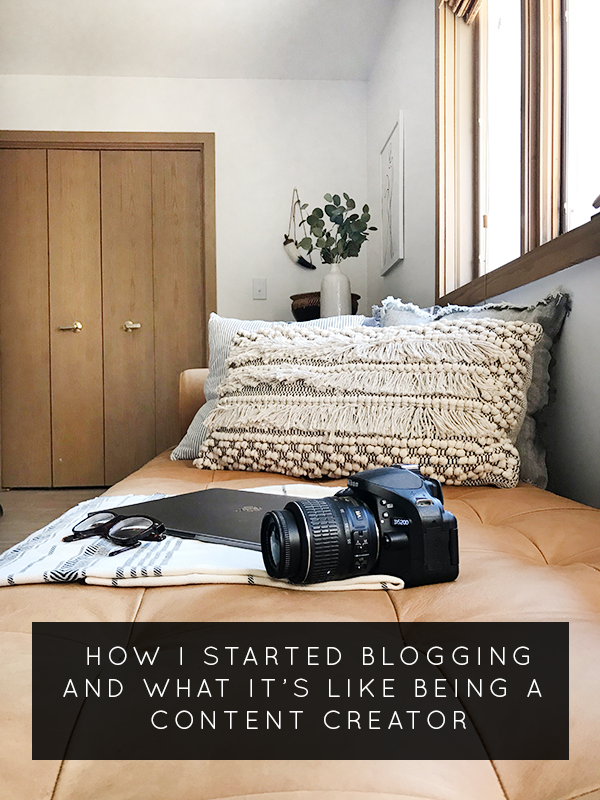 How to start blogging and what it's like being a content creator