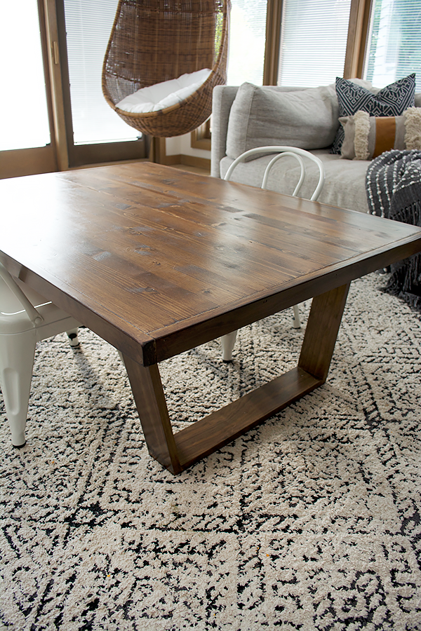 Diy Kids Table With Trapezoid Legs Brepurposed