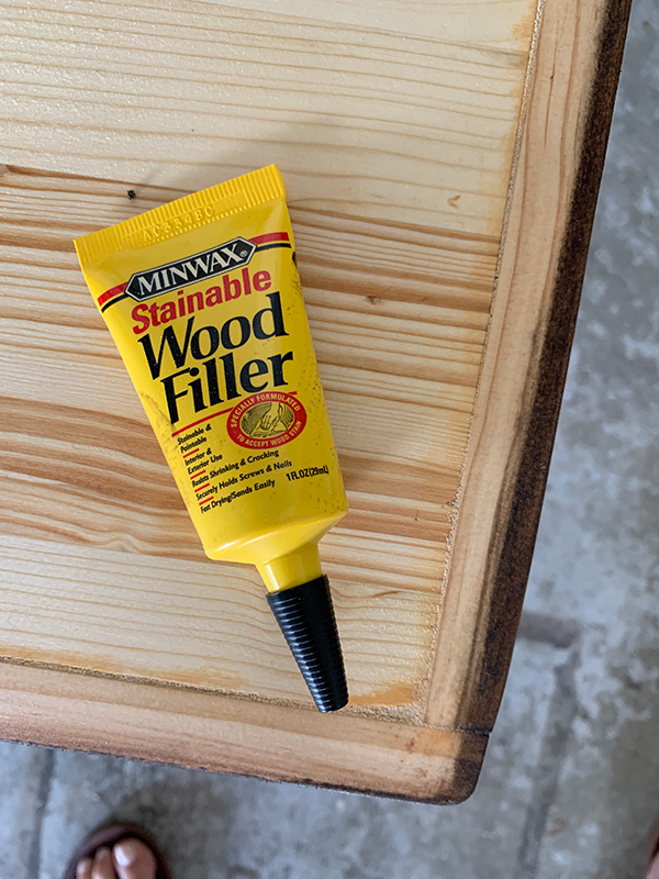 Stainable Wood Filler