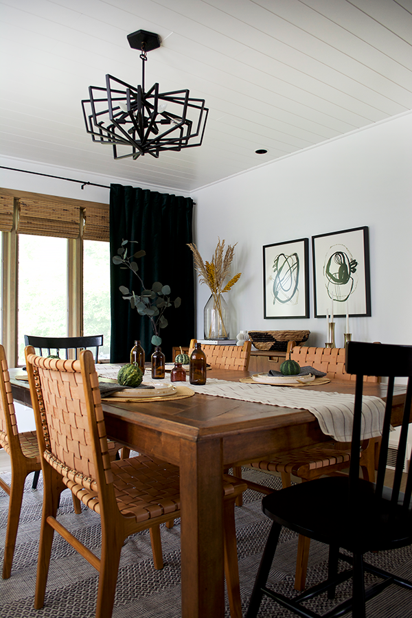 Neutral Fall Dining Table