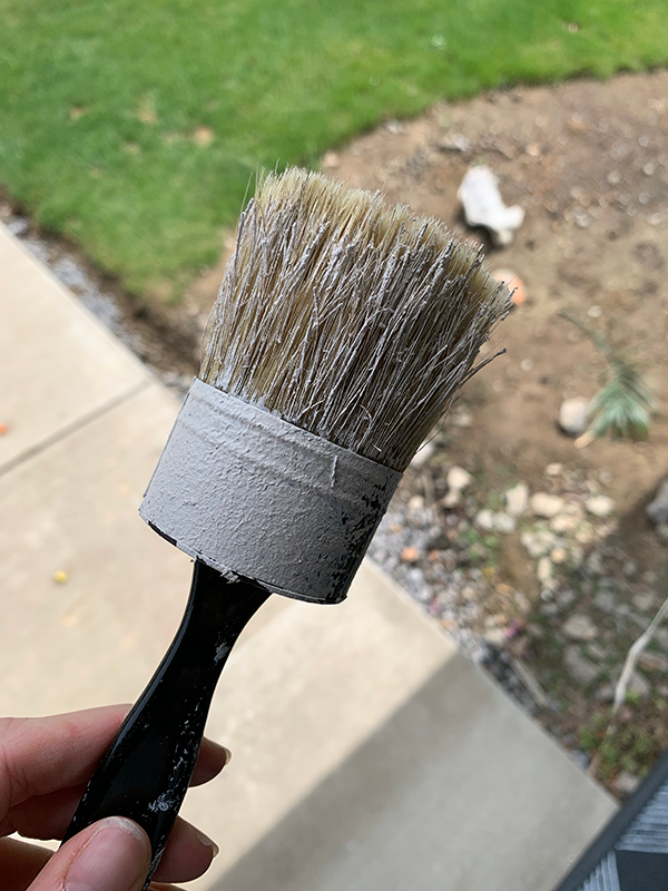 The best wax brush for stenciling