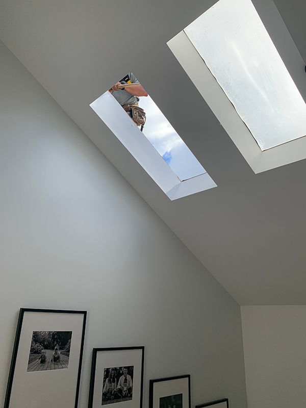 Updating Old Bubble Skylights